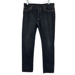 Ralph‎ Lauren Thompson 650 Jeans Size 31 (34x32) Straight Leg Broken In Look